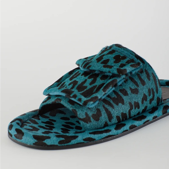 NEW TIBI leopard print calf hair beryen, 39 - Picture 1 of 10